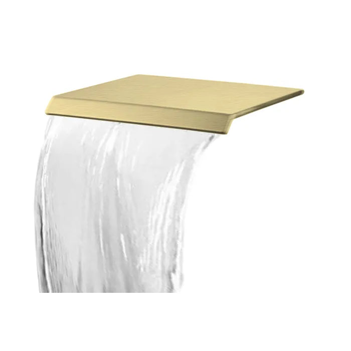 Best Design Dule waterval muuruitloop mat goud