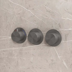 Best Design High End Moya complete 2-wegs inbouwthermostaat gunmetal
