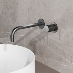 Best Design High End Moya inbouw wastafelkraan gunmetal