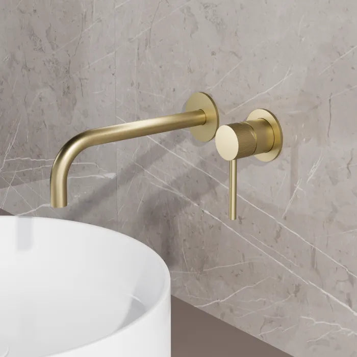Best Design High End Nancy inbouw wastafelkraan goud mat