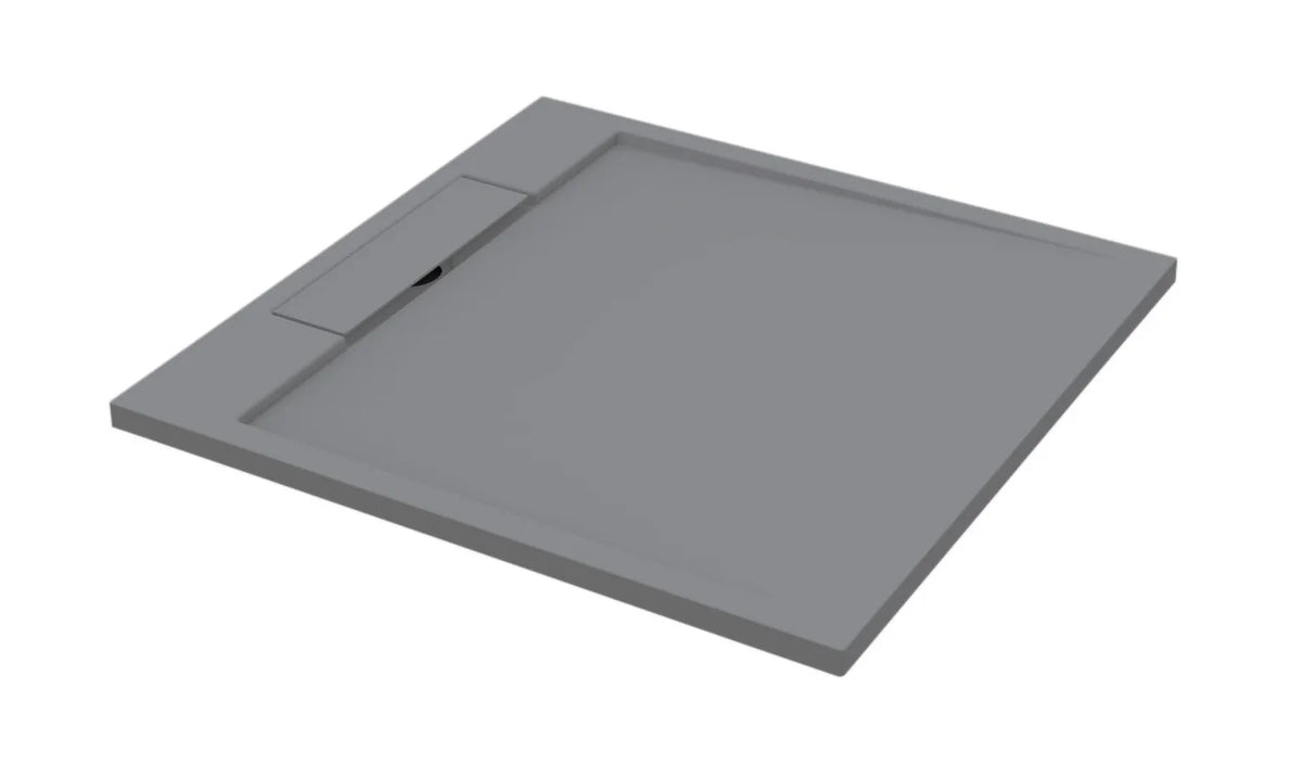 Best Design Just Solid shower tray 100x100x3.5cm matt grey