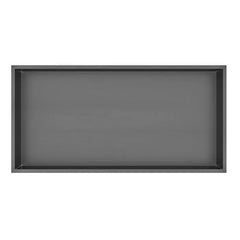 Best Design Moya Lotus inbouwnis 61x30,5x7cm gunmetal