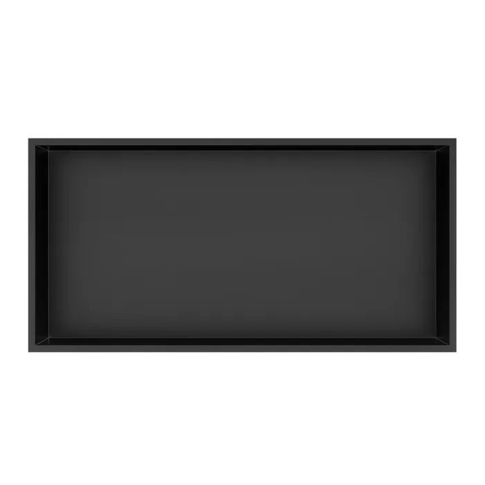 Best Design Nero Lotus inbouwnis 61x30,5x7cm mat zwart