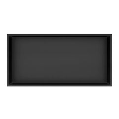 Best Design Nero Lotus inbouwnis 61x30,5x7cm mat zwart