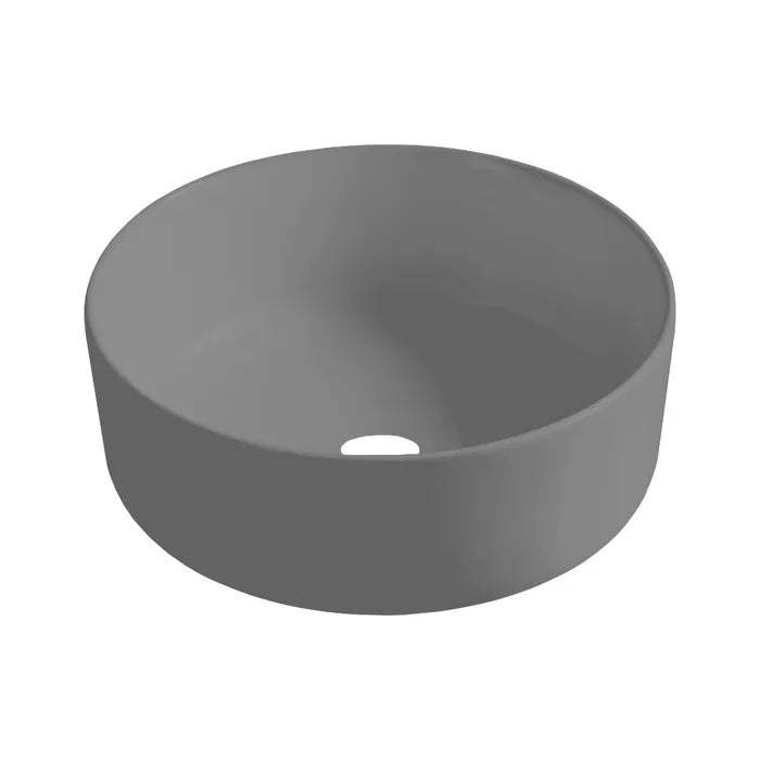 Best Design Luzz waskom 40cm keramiek grijs mat