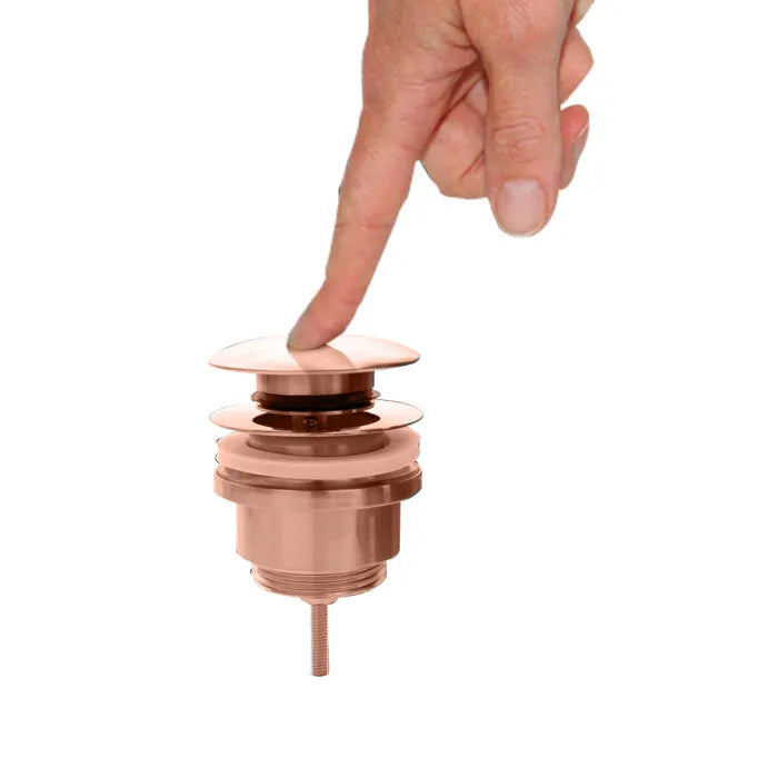 Best Design Lyon afvoerplug click waste Rosé goud