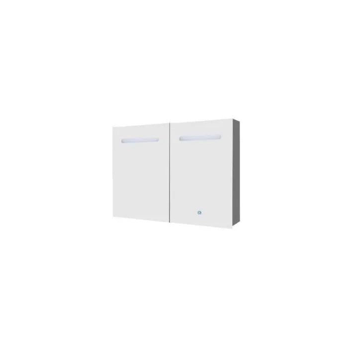 Best Design Miracle LED spiegelkast 90x60cm aluminium