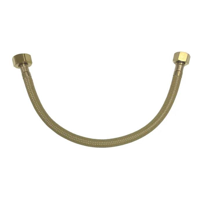 Best Design Nancy flexibele aansluitslang 35cm 1/2" x 3/8" goud mat