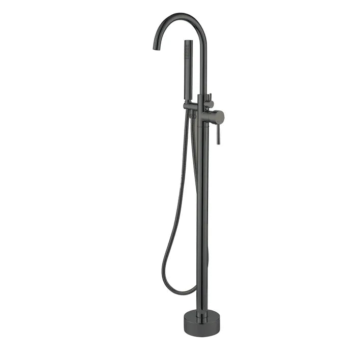 Best Design Moya Freestanding Bathtub Faucet 120cm Gunmetal Aged Iron