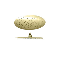 Best Design Nancy ronde regendouche 30cm mat goud