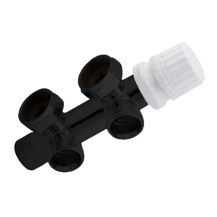 Best-Design Nero onderblok haaks 3/4" mat-zwart