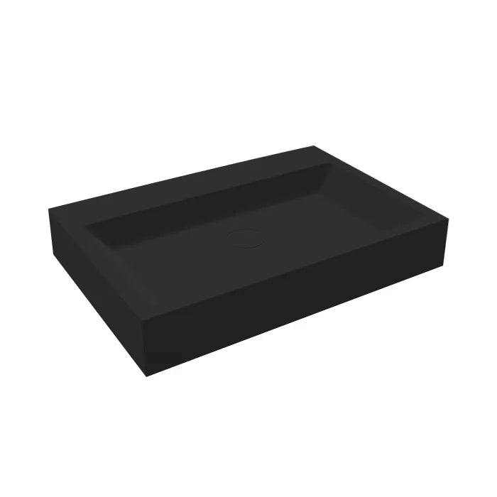 Best Design Nero Opera wastafel van massief oppervlaktemateriaal 60x42x10cm