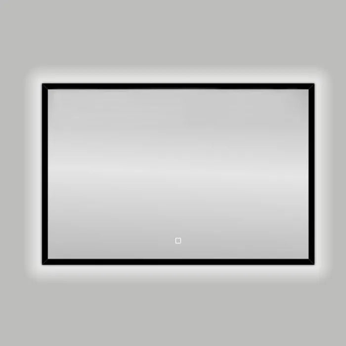 Best Design Nero Solaro mirror with LED and touch control 100x80cm