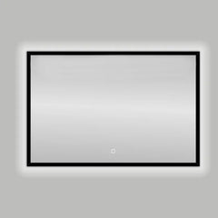 Best Design Nero Solaro mirror with LED and touch control 120x80cm