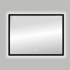 Best Design Nero Solaro mirror with LED and touch control 80x60cm