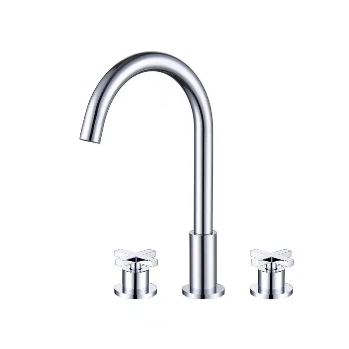 Best Design New Jax wastafelkraan 3-gats chroom