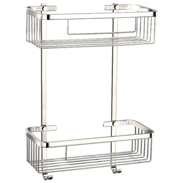 Best Design Rome Shower Rack 2-Tier Chrome