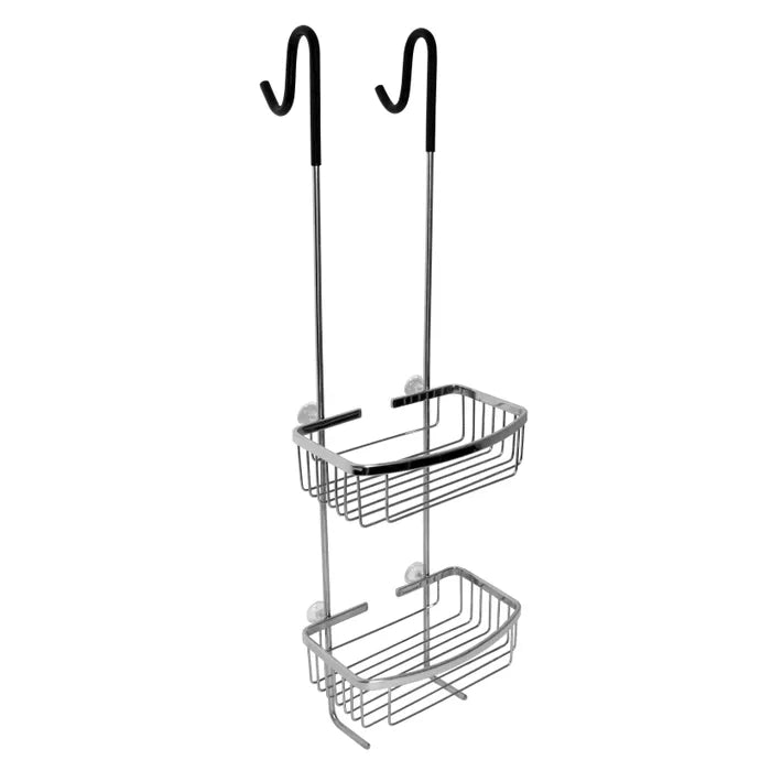 Best Design Rome Shower Rack 2-Tier Chrome