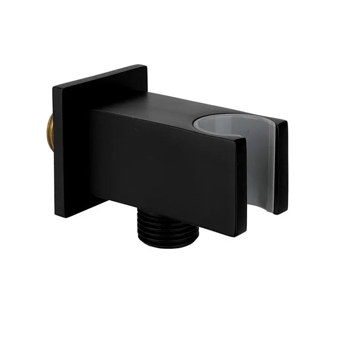 Best-Design RVS Nero-Stool opsteek muuraansluiting mat zwart