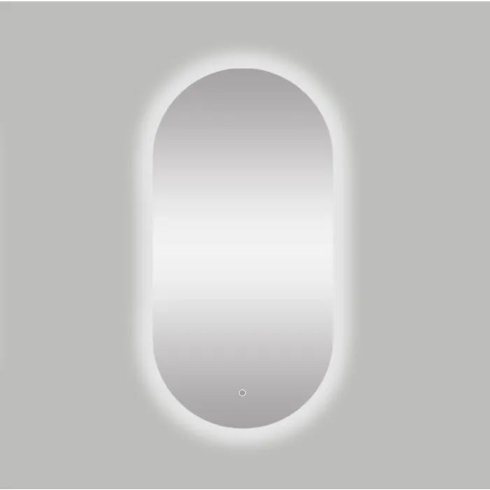 Best Design Seldy oval mirror including LED lighting 50x100cm
