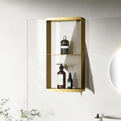 Best Design Soap Nancy doucherek 2 laags 50x25cm goud mat