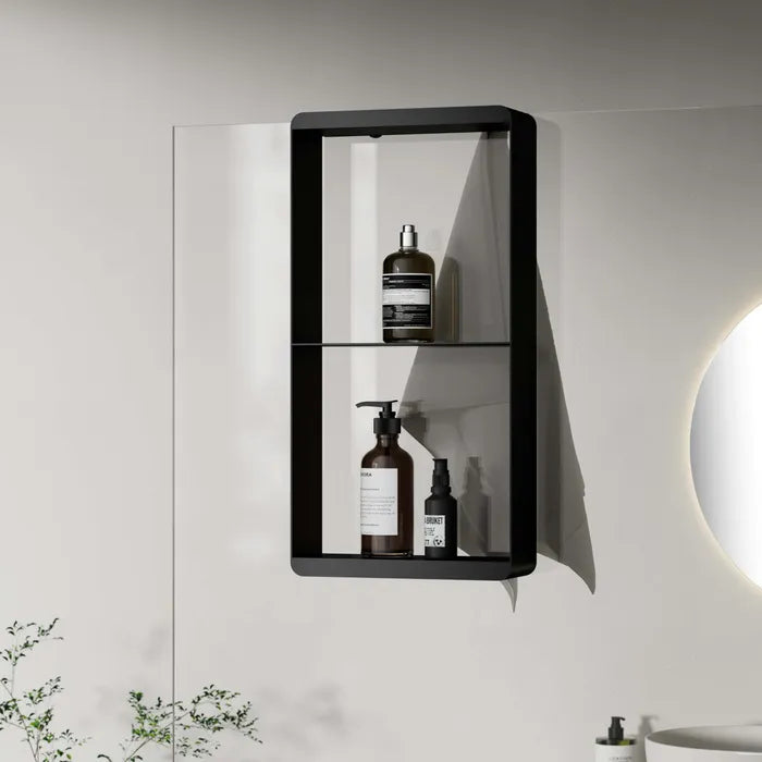 Best Design Soap Nero doucherek 2 laags 50x25cm zwart mat