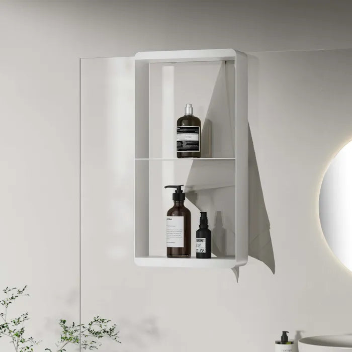 Best Design Soap White doucherek 2 laags 50x25cm wit mat
