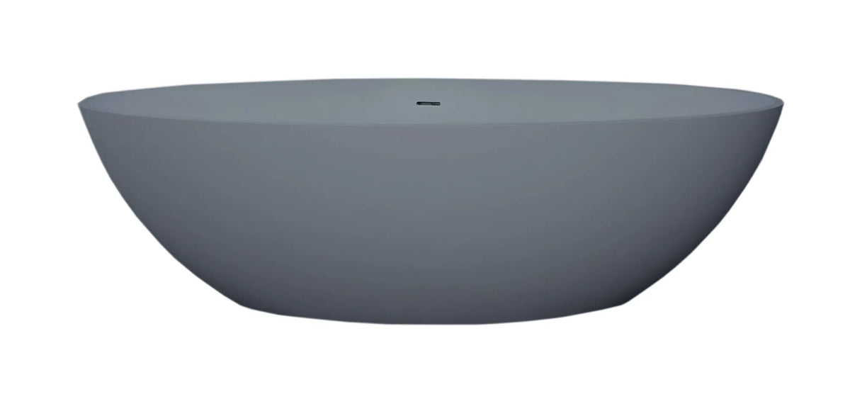 Best Design Solid New Stone vrijstaand bad 180x85x52cm Lava