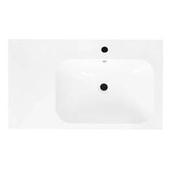 Best Design Splash wastafel met kraangat en overloop 80cm