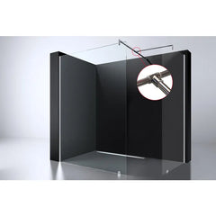 Best Design T-verbindingsstuk tbv muurstang chroom
