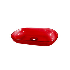 Best Design Transpa Red waskom 54x34cm