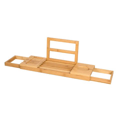 Best Design Tray verstelbare badbrug 50-90cm bamboe