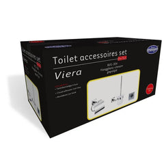 Best Design Viera toilet accessoires set chroom