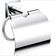 Best Design Viera toiletrolhouder met klep chroom