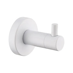 Best Design White handdoekhaakje wit mat