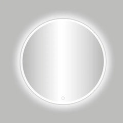 Best Design White Venetië ronde spiegel wit incl. LED-verlichting Ø 60cm