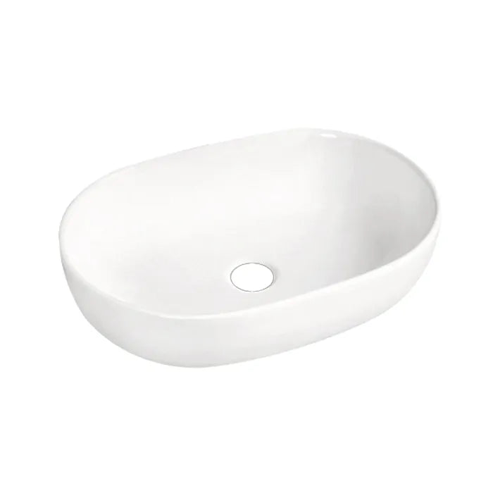 Best Design Lariano opbouw wastafel waskom glans wit 60x42.5x14cm