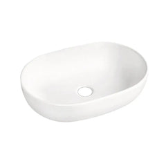 Best Design Lariano opbouw wastafel waskom mat wit 60x42.5x14cm
