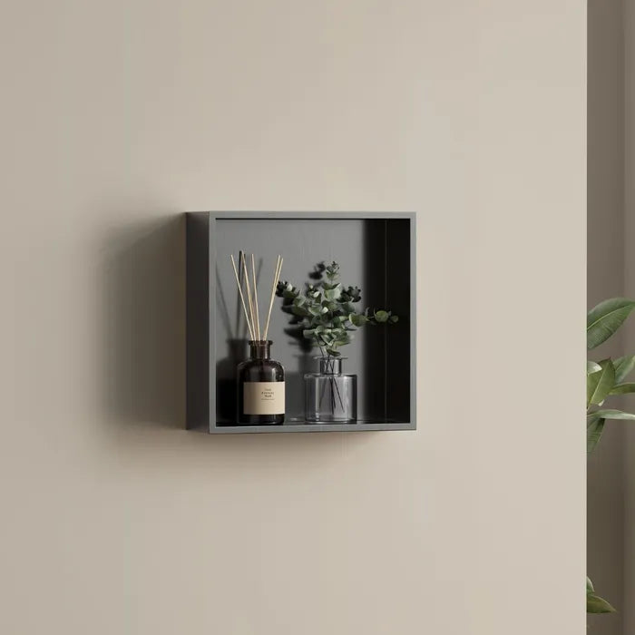 Best Design Logy Moya opbouwnis 30x30x8cm gunmetal