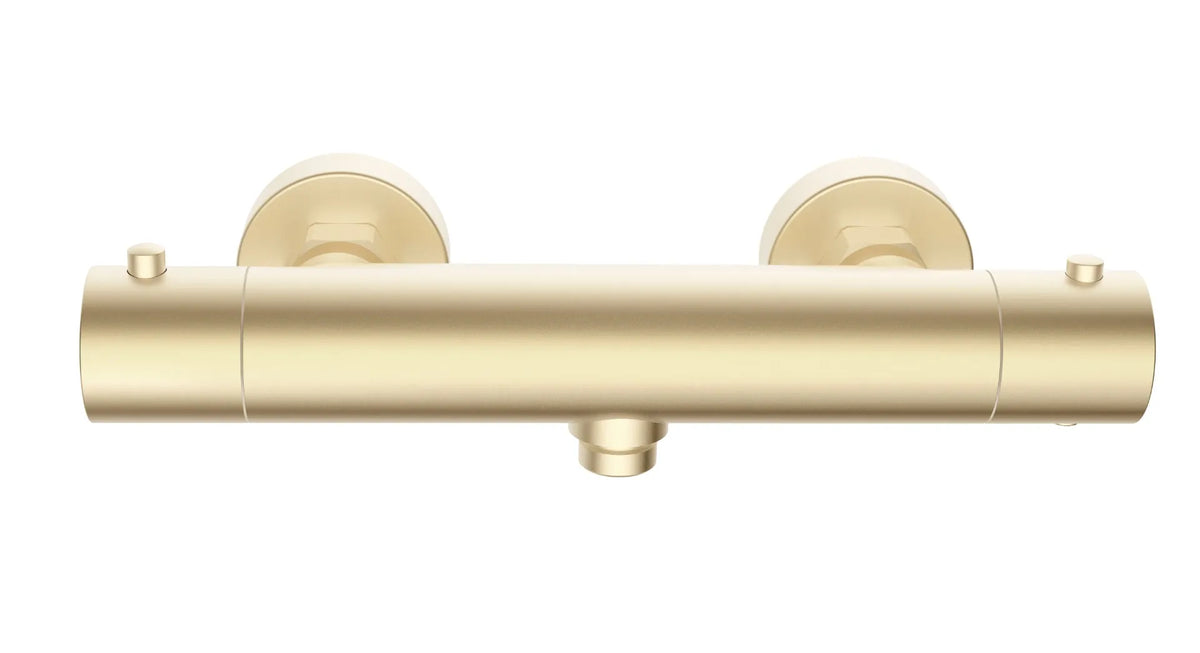 Best Design Nancy exposed shower thermostatic mixer matt gold