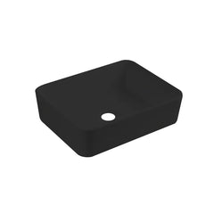 Best Design Roveto opbouw wastafel waskom mat zwart 48x37x13cm