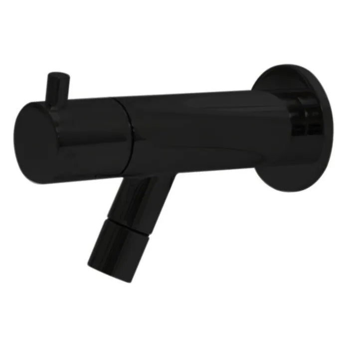 Best Design Spador Nero wand fonteinkraan mat zwart
