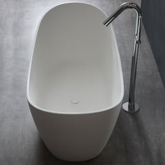 StoneArt Vrijstaande Badkuip BS-526 - mat wit - 185x79