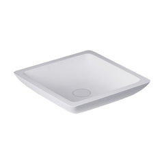 StoneArt waskom LC115 - solid surface - 38x38cm - vierkant