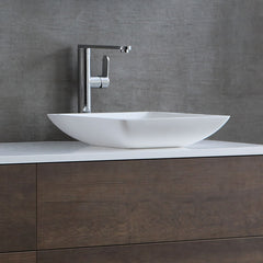 StoneArt waskom LC115 - solid surface - 38x38cm - vierkant