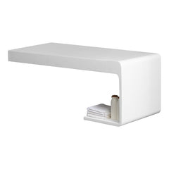 StoneArt Wastafel LQ610-1 links - glanzend wit - 100x48