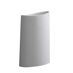 StoneArt Vrijstaande Wastafel LZ503 - wit glanzend - 60x37cm