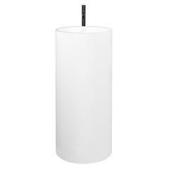 StoneArt Vrijstaande Wastafel LZ550 42x54cm - wit glanzend