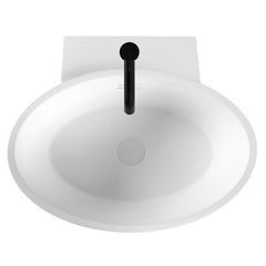 StoneArt Vrijstaande Wastafel LZ551 - mat wit - 50x45cm
