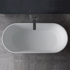 StoneArt Vrijstaand Badkuip BS-553 /wit/165x75/mat